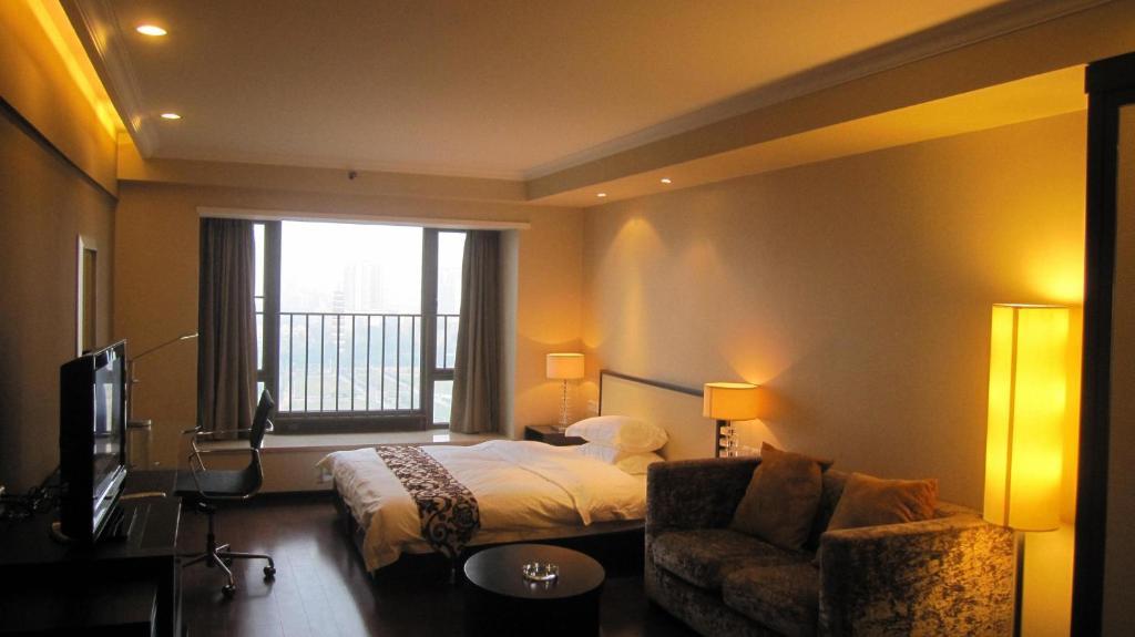 Guangzhou Meiyijia Hotel Apartment חדר תמונה