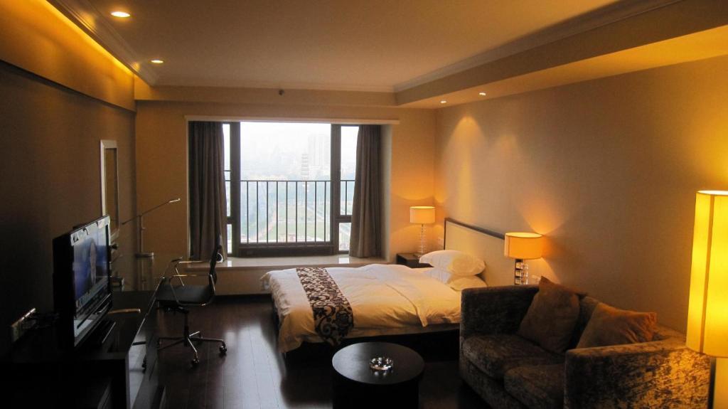 Guangzhou Meiyijia Hotel Apartment חדר תמונה